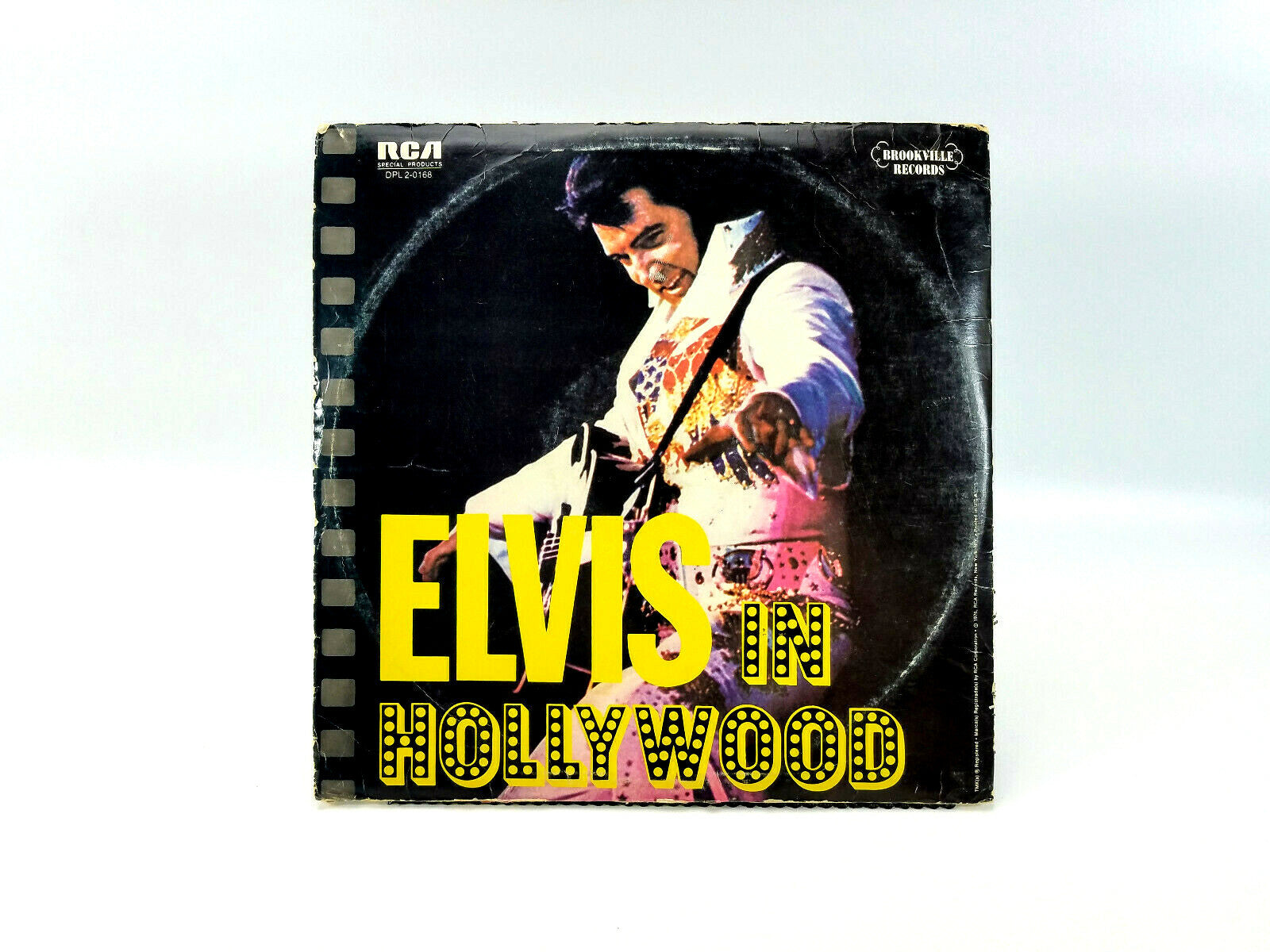 Elvis Presley - Elvis In Hollywood DPL2-0168 LP w/SPECIAL TV EDITION PHOTO ALBUM