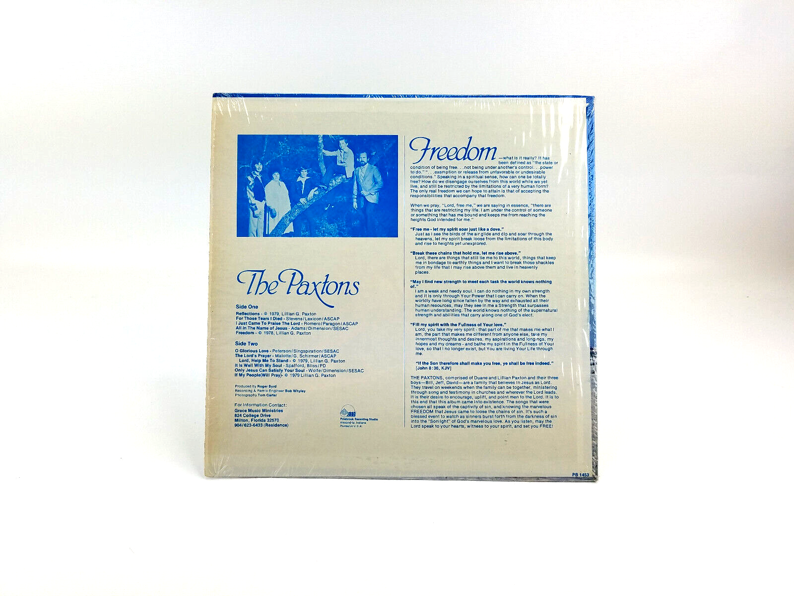 The Paxtons - Freedom LP - RARE! PB 1453 - LP PB 1453 - LP VG+