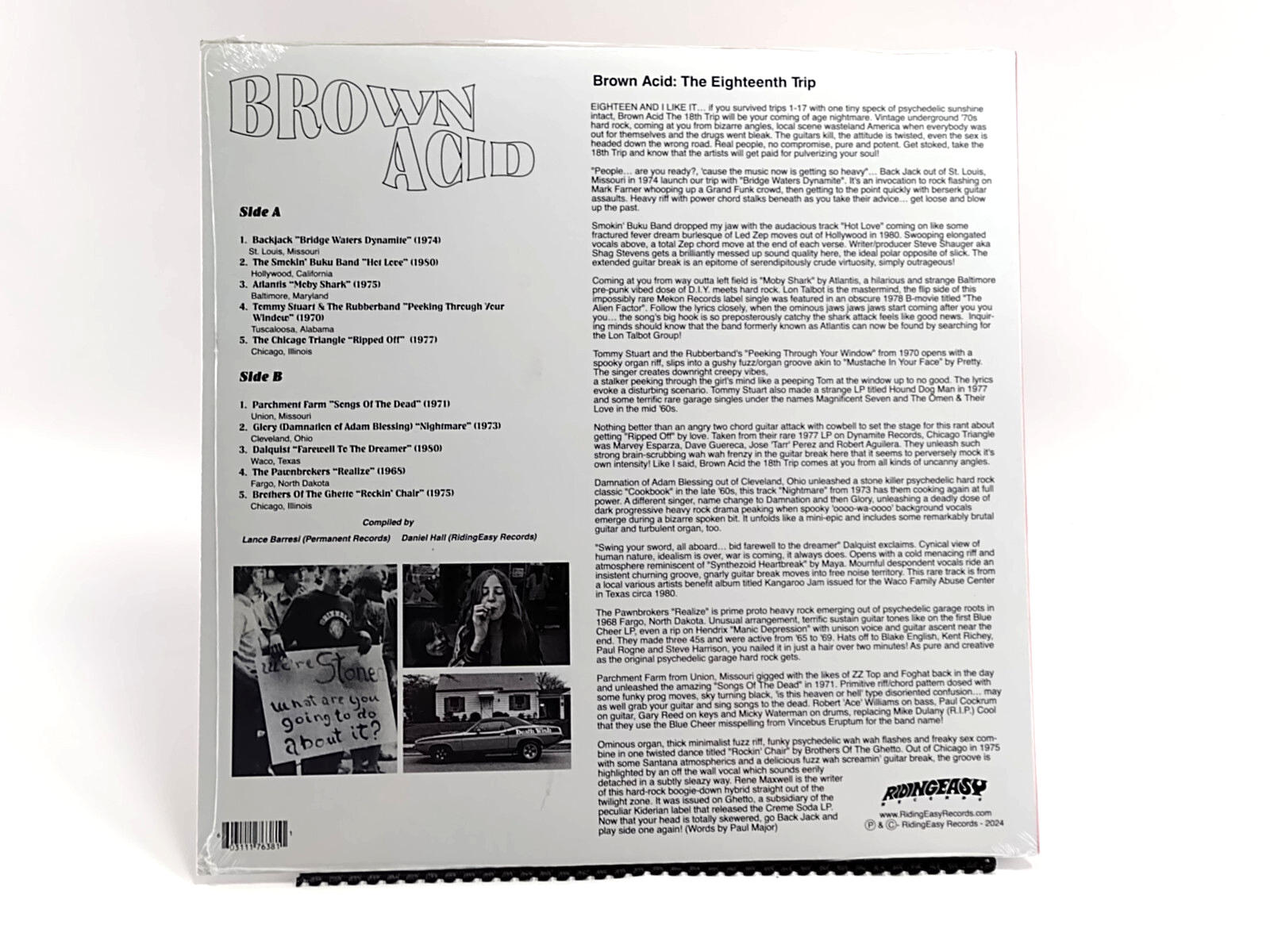 Various - Brown Acid: The Eighteenth Trip, Vinyl, LP - Sealed Copy!