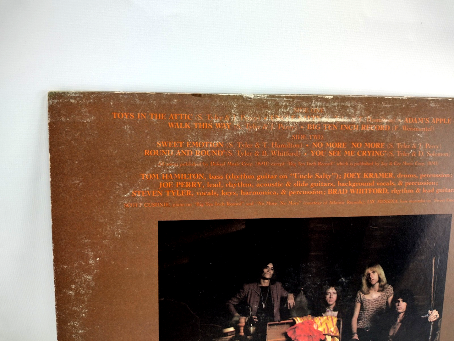 Aerosmith - Toys In The Attic LP, PC33479 -Cleaned w/ Vinyl Vac!