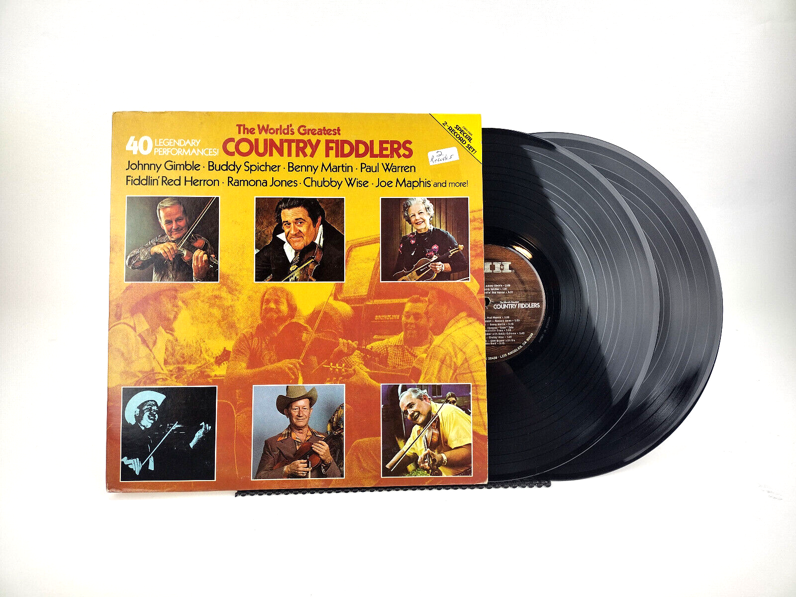 Various - The World's Greatest Country Fiddlers 2XLPs     CMH Records – CMH-5904