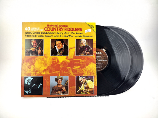 Various - The World's Greatest Country Fiddlers 2XLPs     CMH Records – CMH-5904