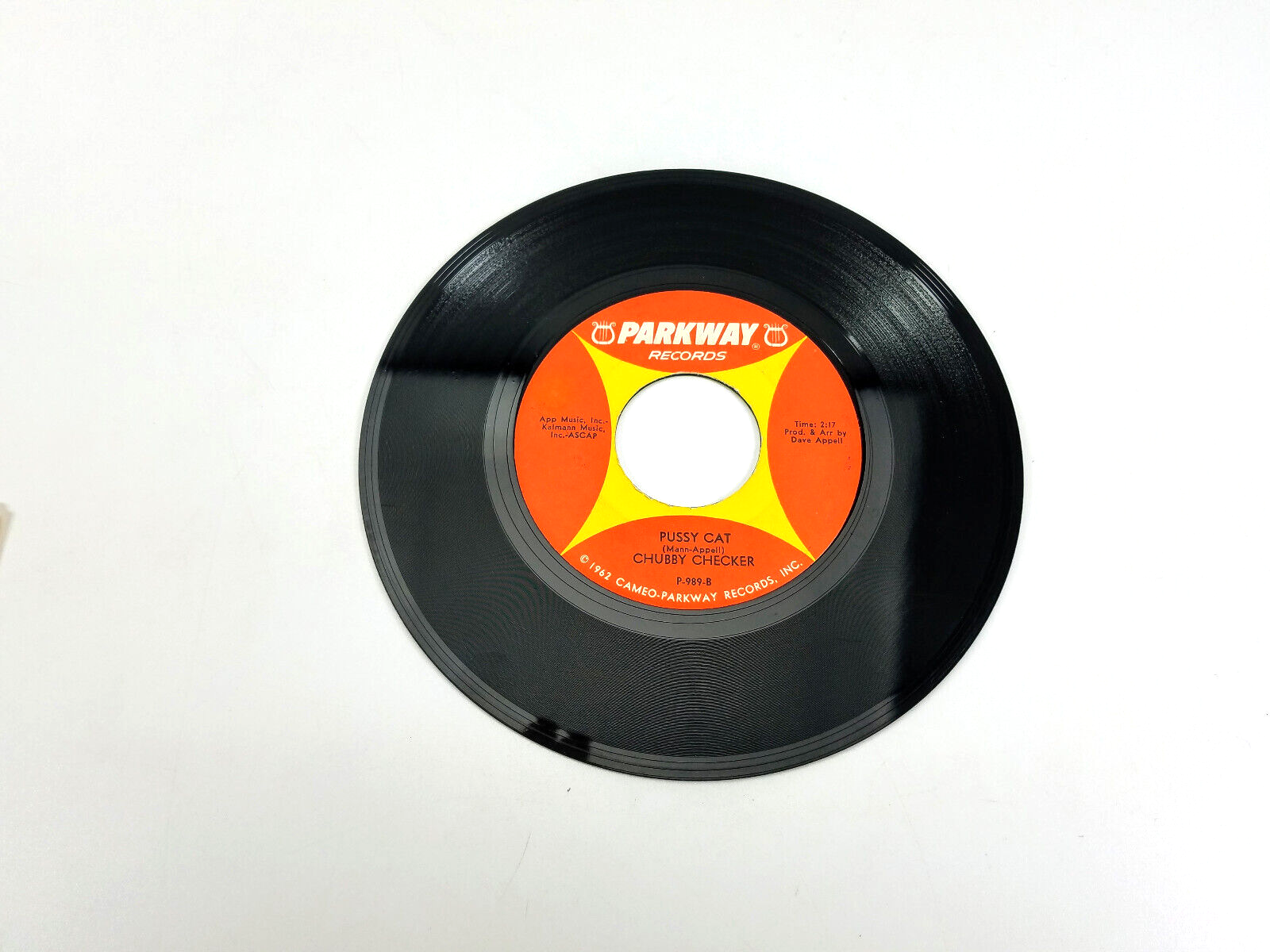 Chubby Checker - Hey You! Little Boo-Ga-Loo / Pussy Cat - P-989 Vinyl, 7", 45