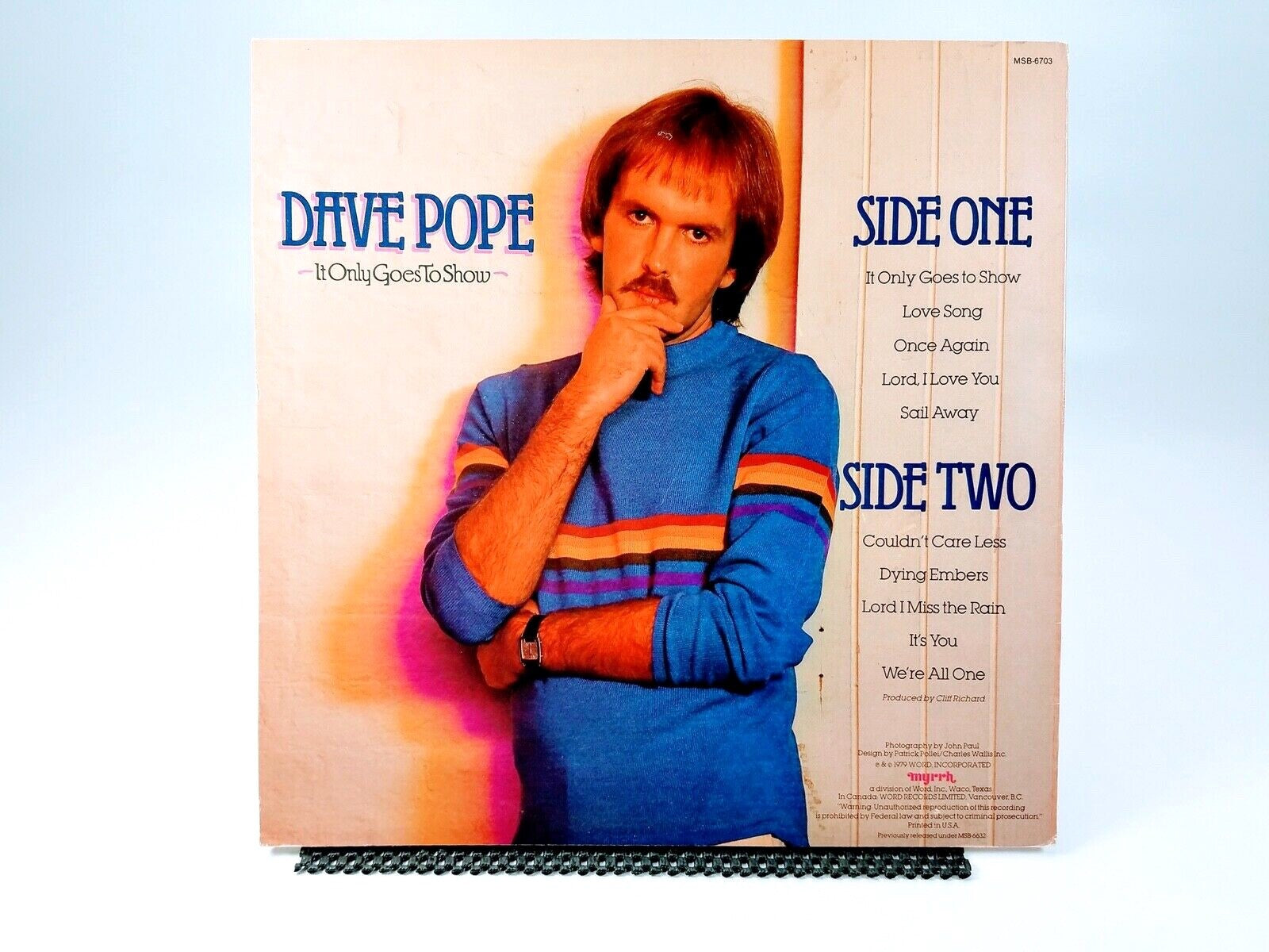 Dave Pope - It Only Goes To Show (1979) Vinyl LP