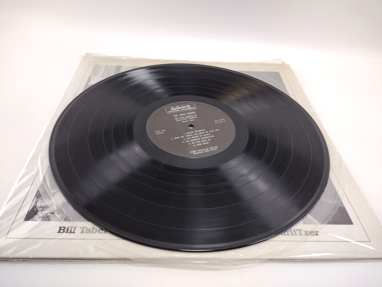 Bill Taber - The Civic Sound, Vinyl, LP - Cleaned w/ Vinyl Vac! RARE