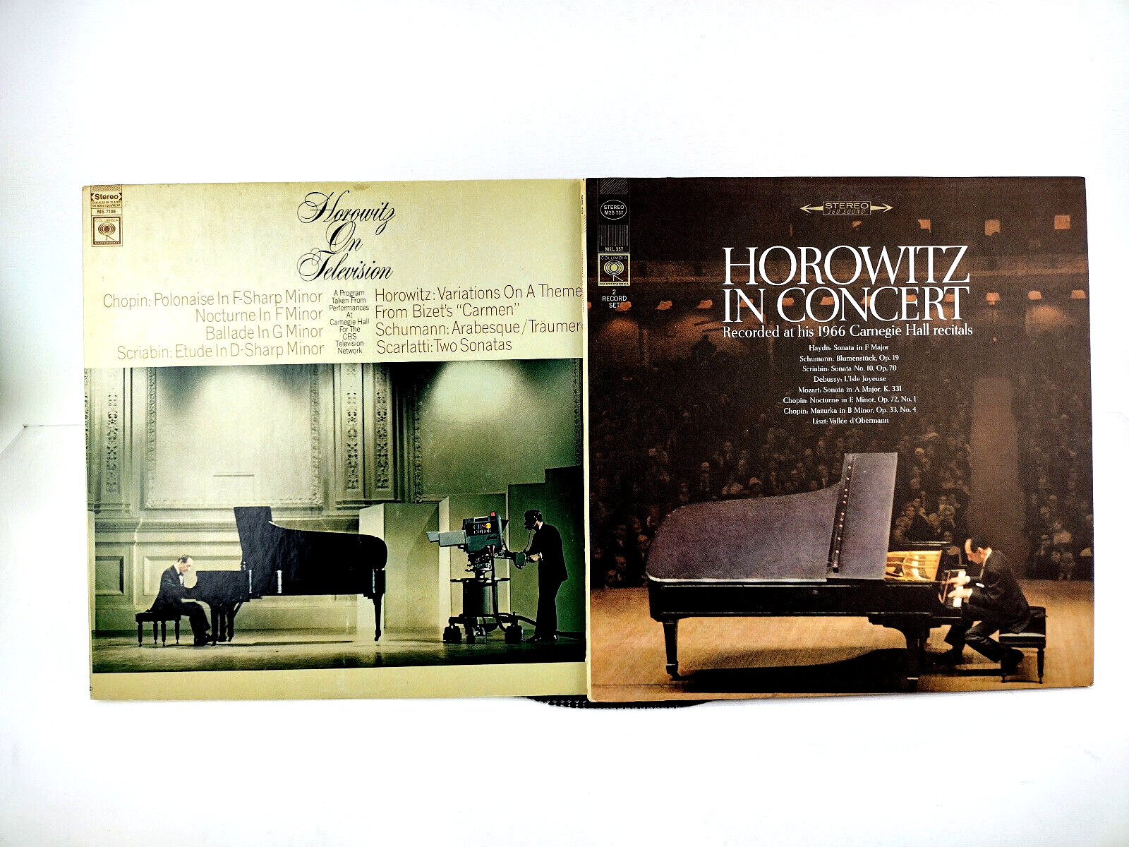 LOT OF 2 HOROWITZ LPs Total 3 LPs