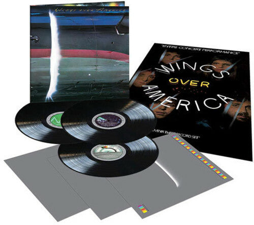 Wings (2) - Wings Over America 3xLP w/ Poster! (Shipping Tape on Cover)