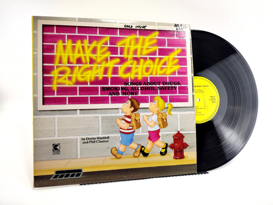 Dottie Waddell and Phil Clanton - Make The Right Choice: RARE, LP - Cleaned!