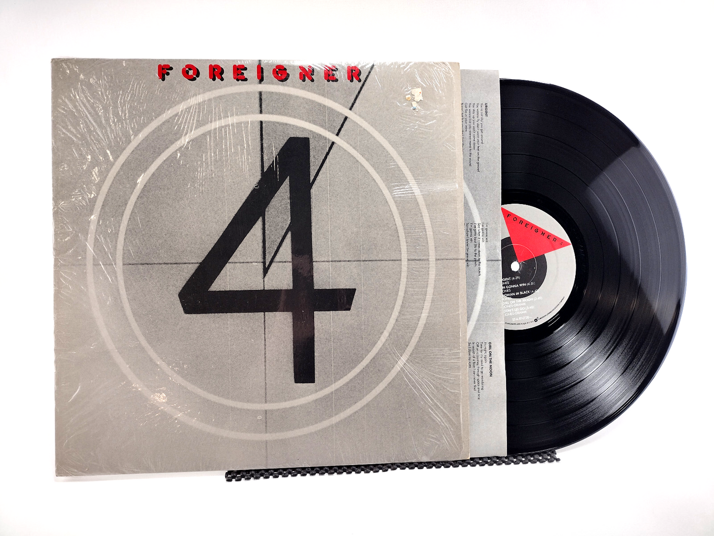 Foreigner - 4, LP - Sterling - Cleaned w/ Vinyl Vac!