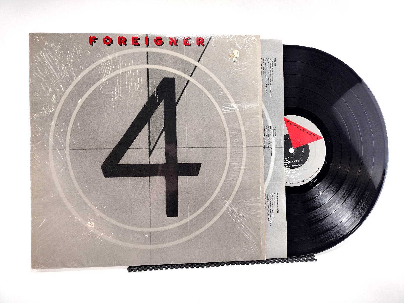 Foreigner - 4, LP - Sterling - Cleaned w/ Vinyl Vac!