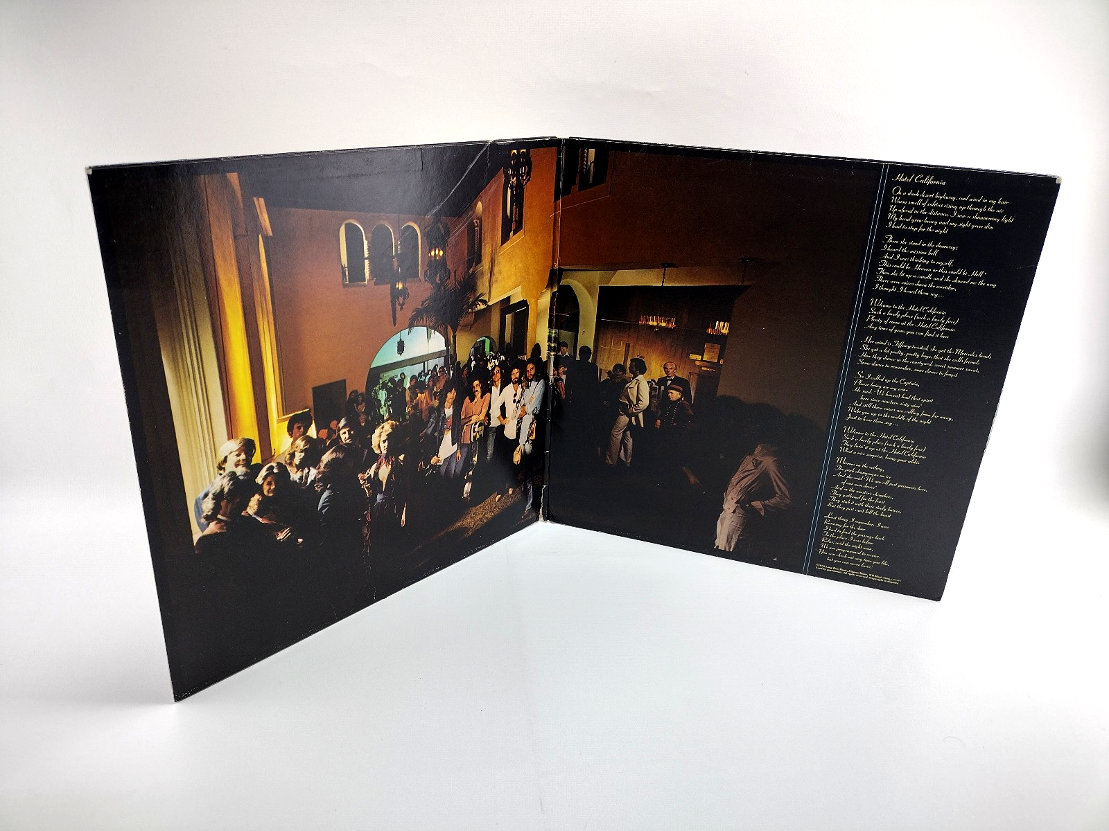 Eagles - Hotel California LP, Gatefold, Pitman Pressing - Cleaned w/ Vinyl Vac!