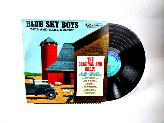 Blue Sky Boys Bill And Earl Bolick* - The Original And Great CAL 797 LP - VG+