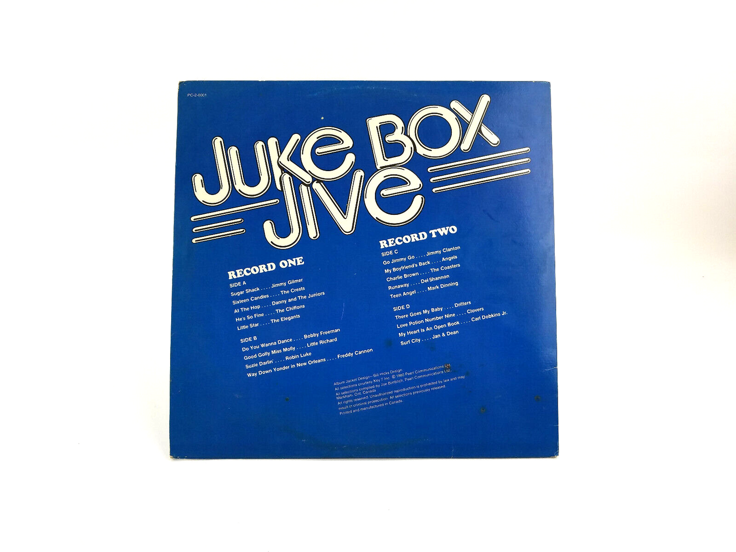 Various - Juke Box Jive  Pearl Communications Ltd. – PC-2-0001 LP