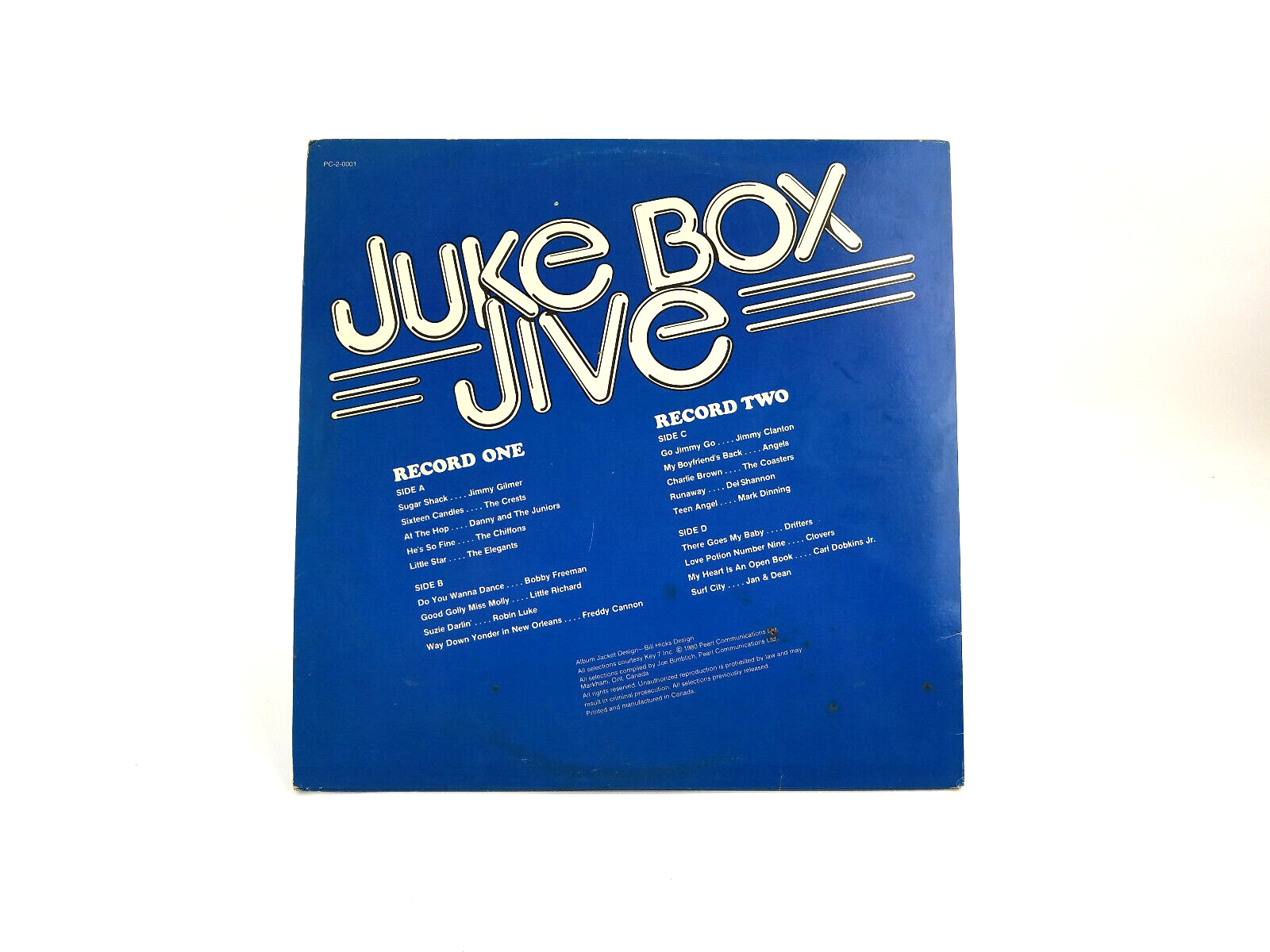 Various - Juke Box Jive  Pearl Communications Ltd. – PC-2-0001 LP