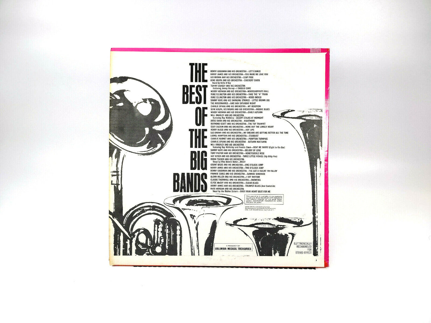 Various - The Best Of The Big Bands Columbia Musical Treasuries – P2S 5194 2xLP 