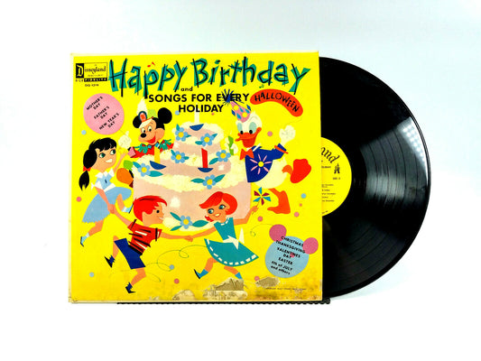 Various - Happy Birthday And Songs For Every Holiday Disneyland – DQ 1214 LP