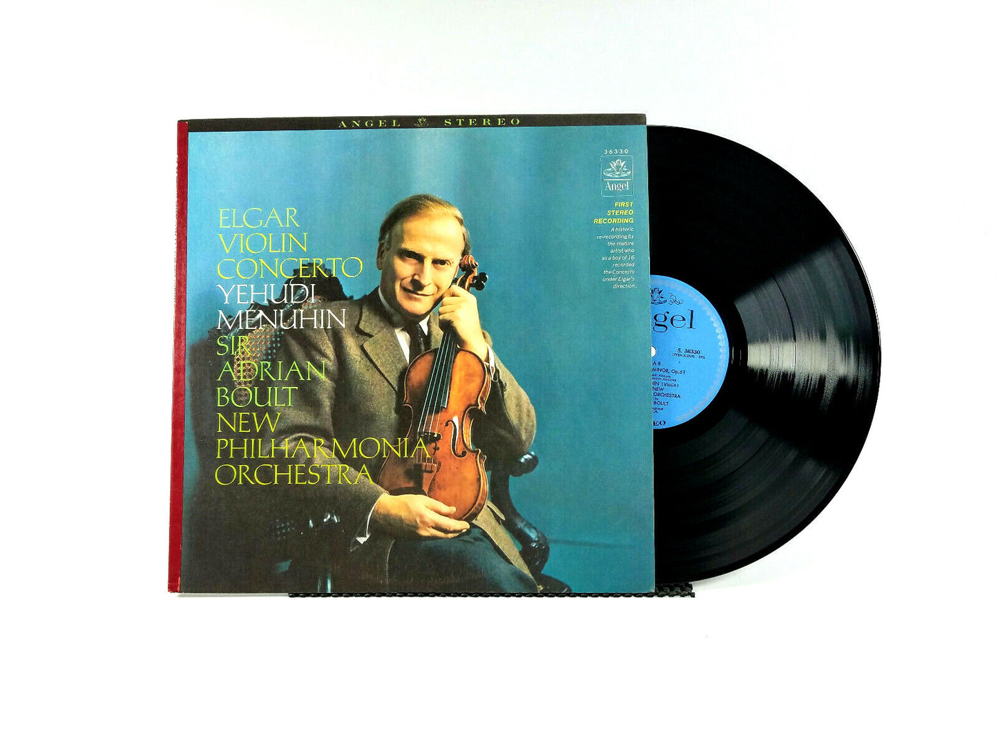 Violin Concerto In B Minor, Op. 61 - Elgar* - Yehudi Menuhin, Sir Adrian Boult 