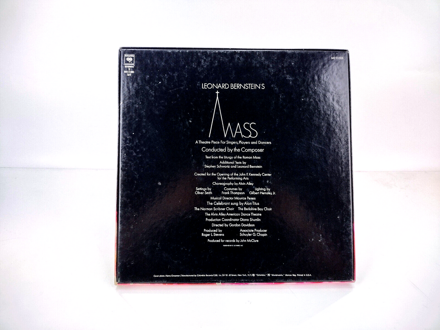 Leonard Bernstein - Mass - Box Set - M2 31008 Vinyl, LP