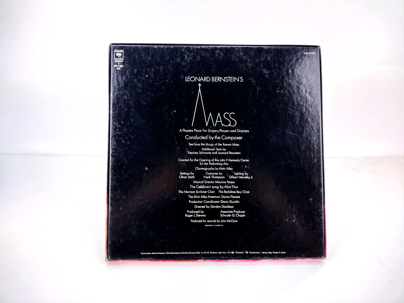 Leonard Bernstein - Mass - Box Set - M2 31008 Vinyl, LP