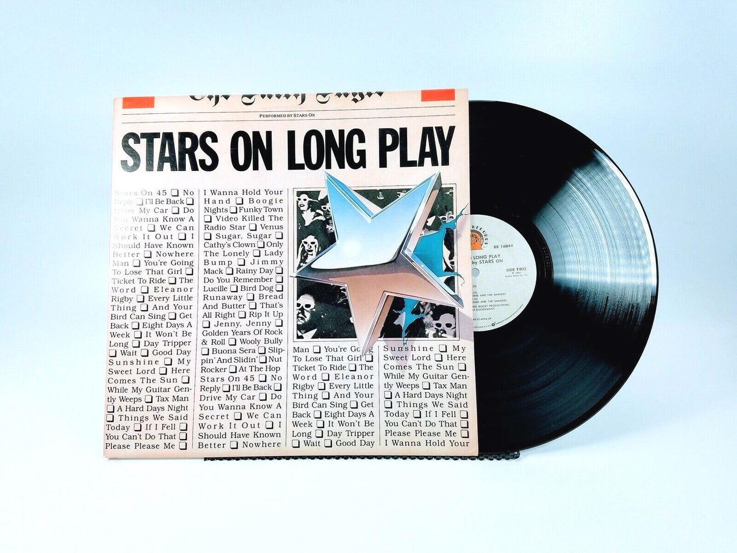Ernie And The Shakers ‎- Stars On Long Play (1981) | Vinyl LP | VG+