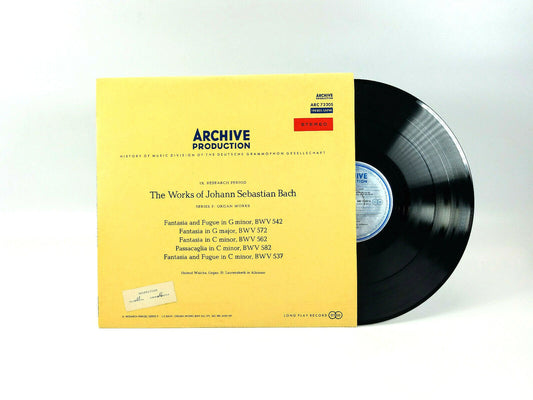 The Works of Johann Sebastian Bach ARC73205 LP - NM