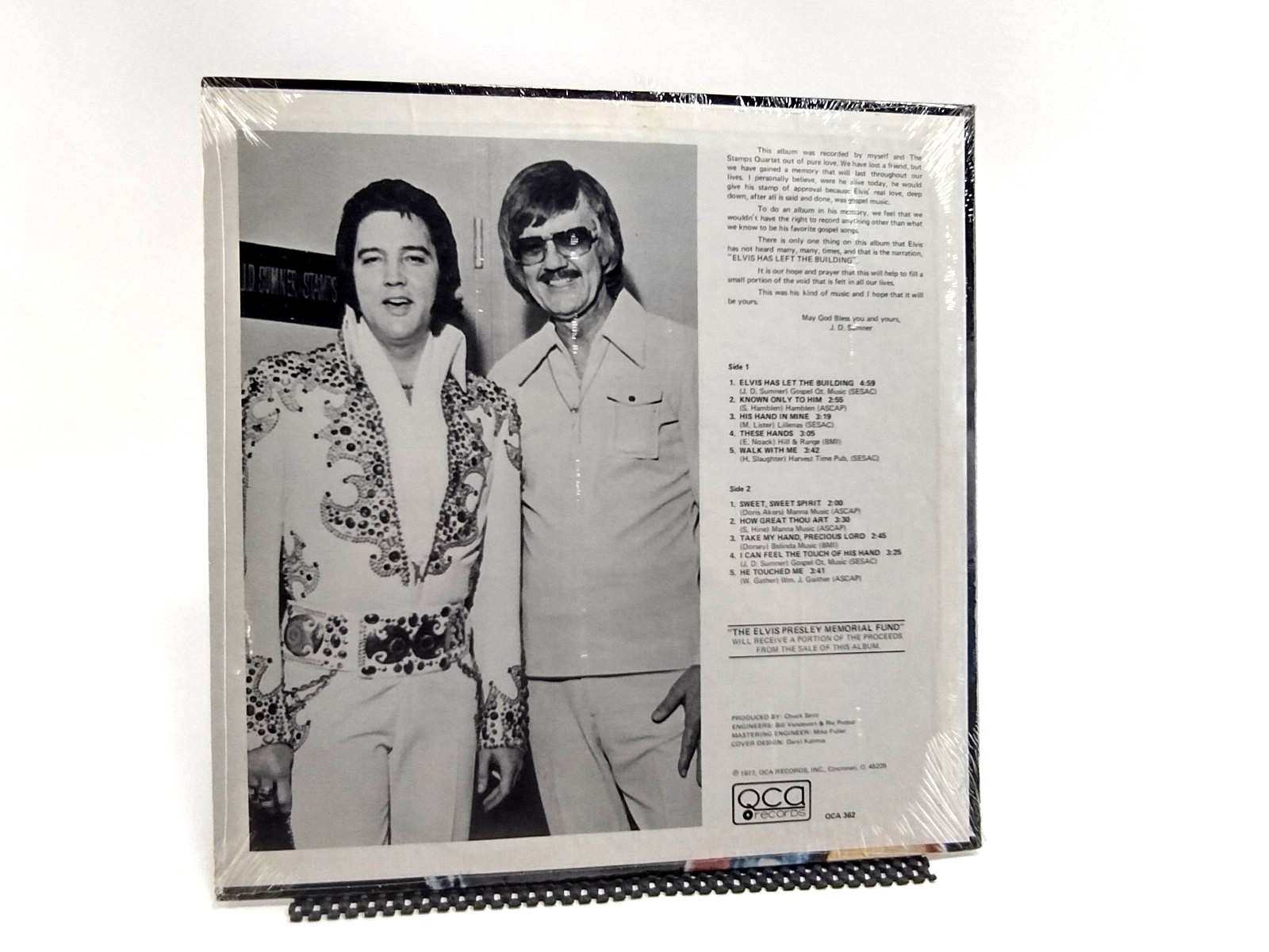 Elvis' Favorite Gospel Songs LP - PROMO - Sealed Copy!