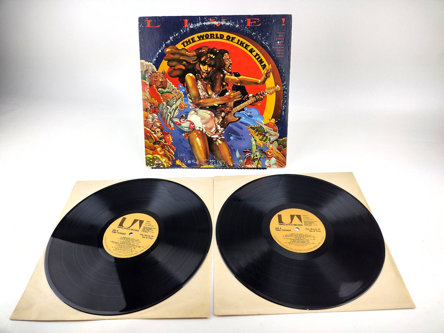 Ike & Tina Turner - The World Of Ike & Tina - UA-LA064-G2 - VG+