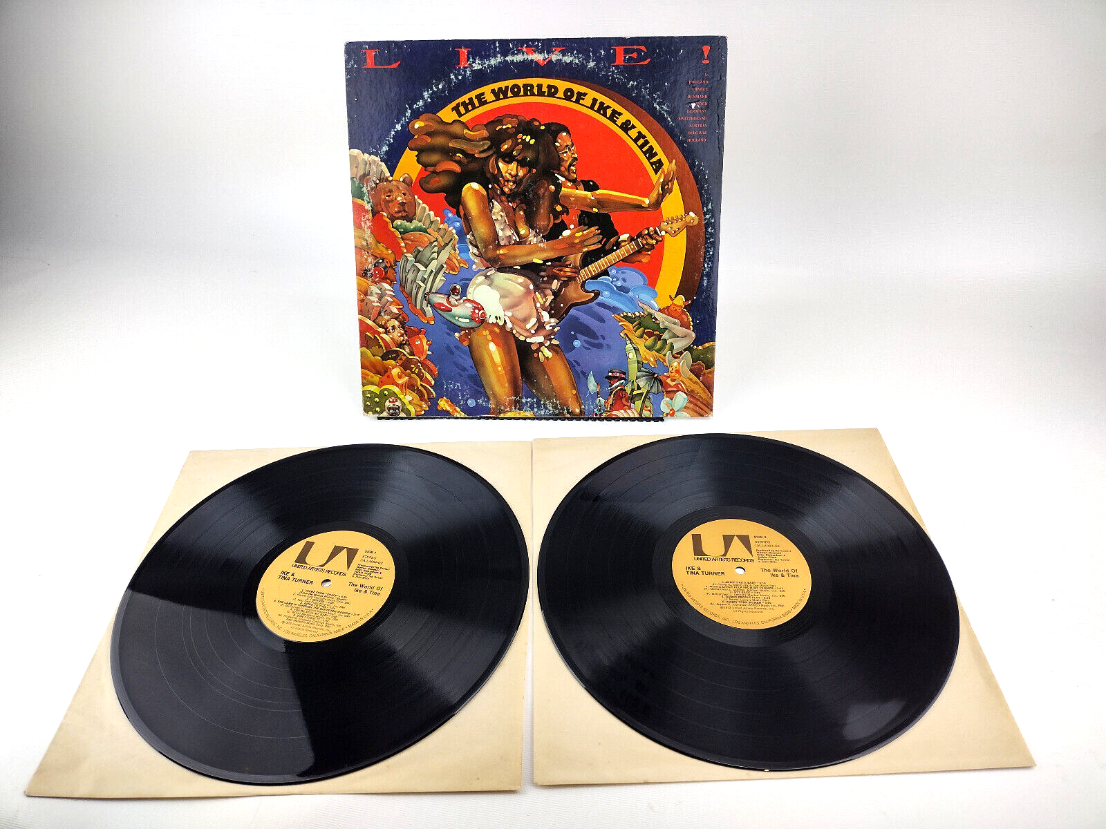 Ike & Tina Turner - The World Of Ike & Tina - UA-LA064-G2 - VG+