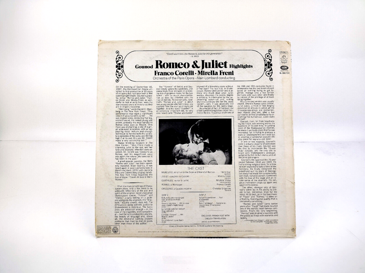 Gounod* - Romeo And Juliet (Highlights) S-36731 - Vinyl, LP - VG+