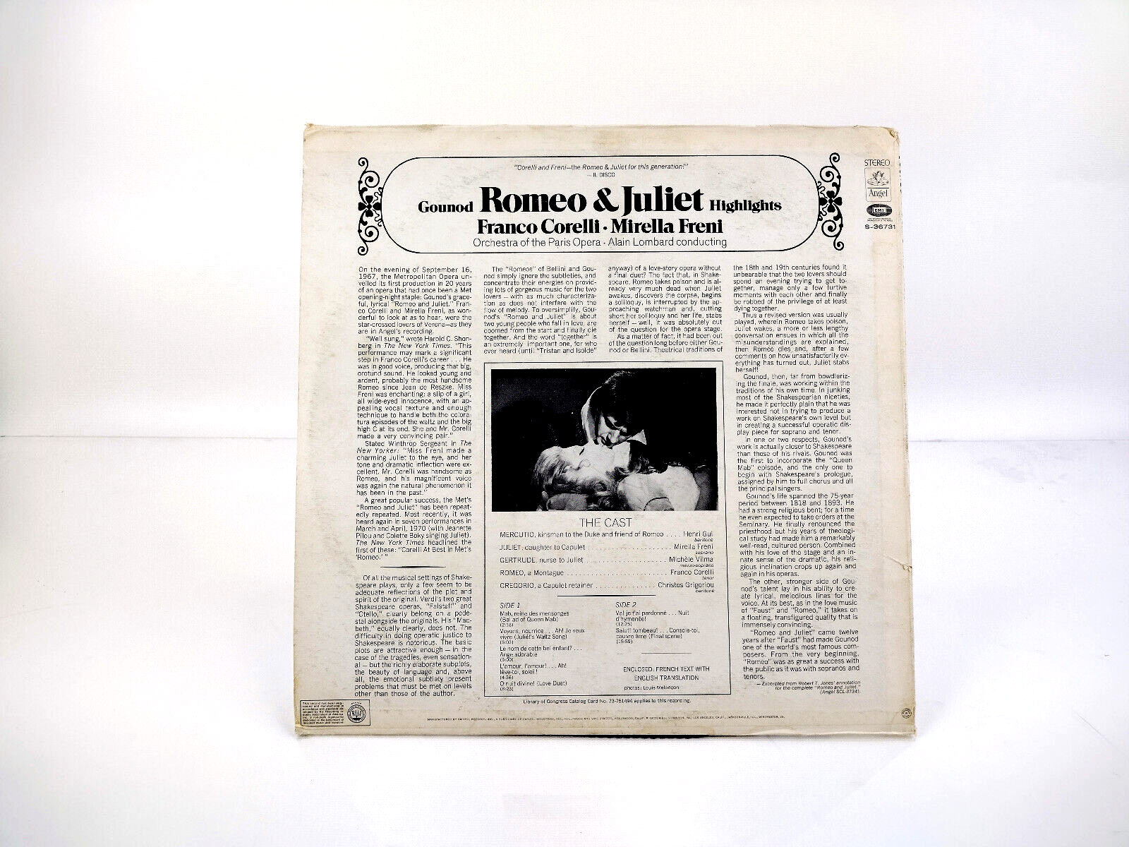 Gounod* - Romeo And Juliet (Highlights) S-36731 - Vinyl, LP - VG+