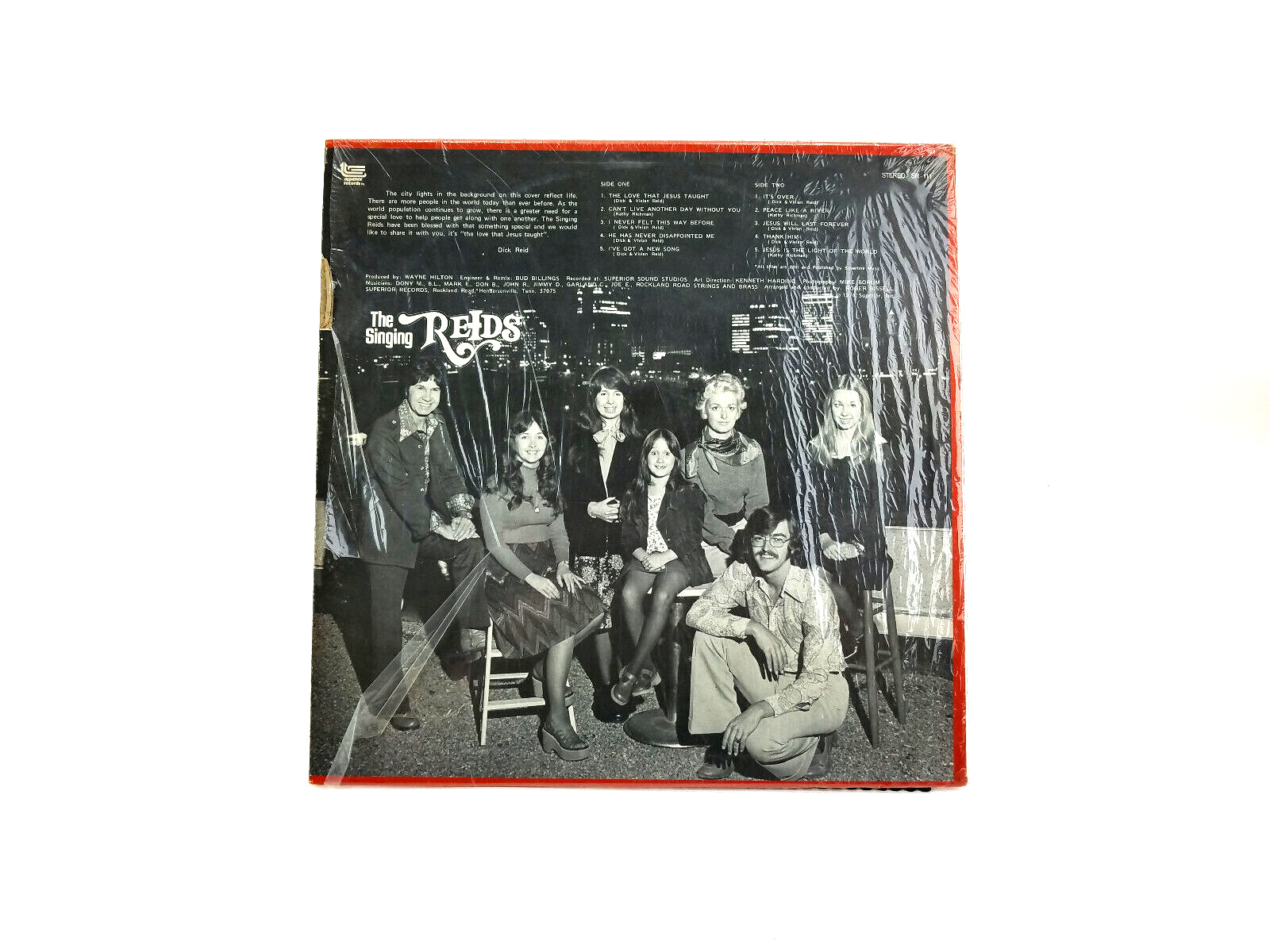 The Singing Reids - The Love That Jesus Taught Superior Records - SR-111 LP