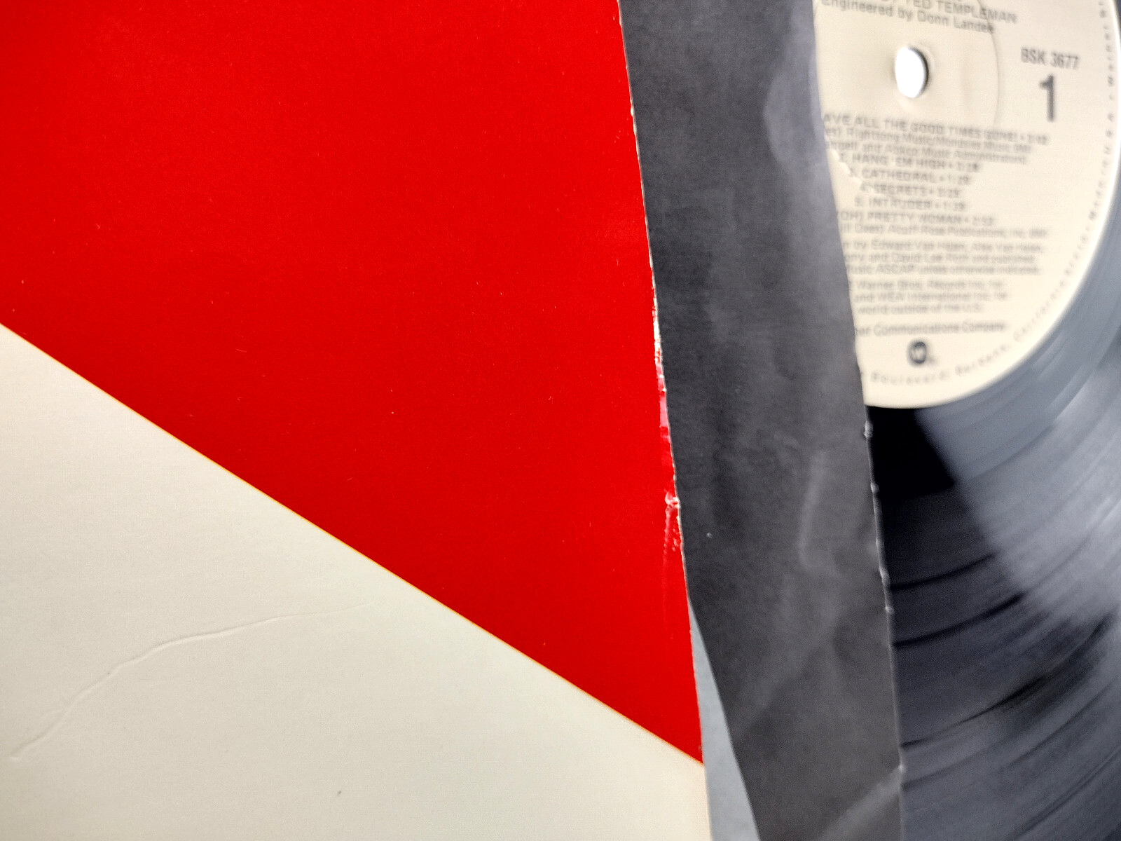 Van Halen - Diver Down, LP - Cleaned w/ Vinyl Vac!