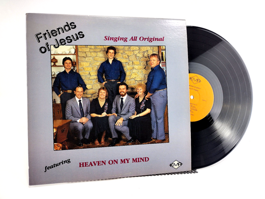 Friends of Jesus (featuring Heaven on My Mind) Stringing All Original LP - RARE