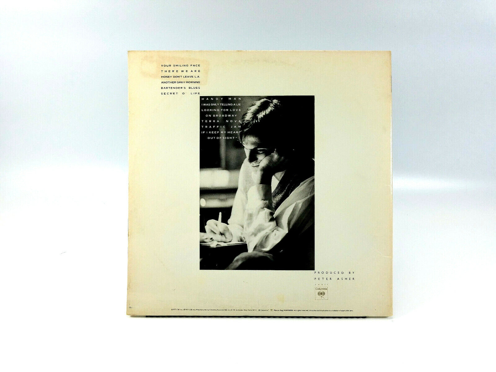 James Taylor - JT Gatefold LP 1977 JC 34811 VG+