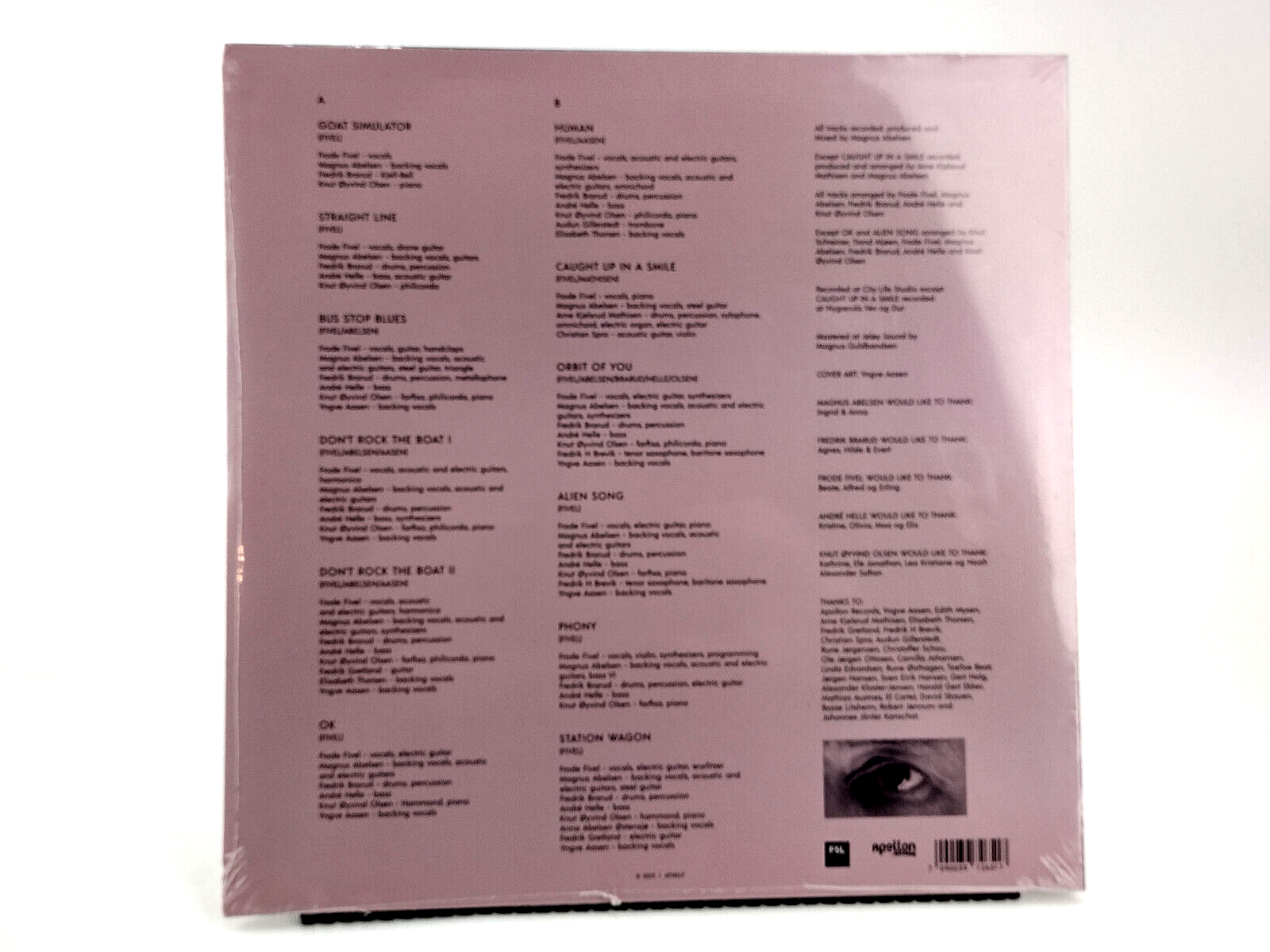 Frode Fivel - All You See (LP, Album) Sealed Copy!