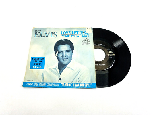 Elvis Presley – Love Letters     RCA Victor – 47-8870     7", Single