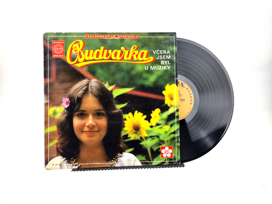 BUDVARKA VCERA JSEM BYL U MUZIKY CZECH POLKAS FOLK SONGS LP 1983