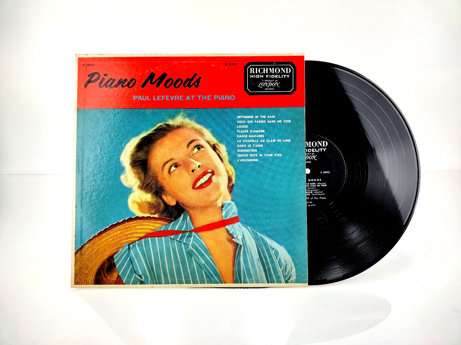 LOT OF 4 PIANO LPs - MOODS & HONKY TONK Vinyl, LPs - VG+