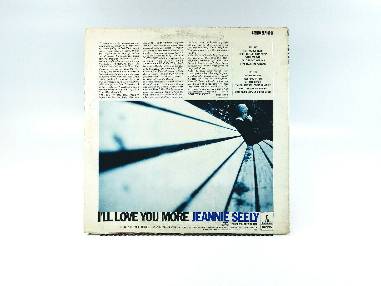 Jeannie Seely - I'll Love You More SLP18091 VG+ 