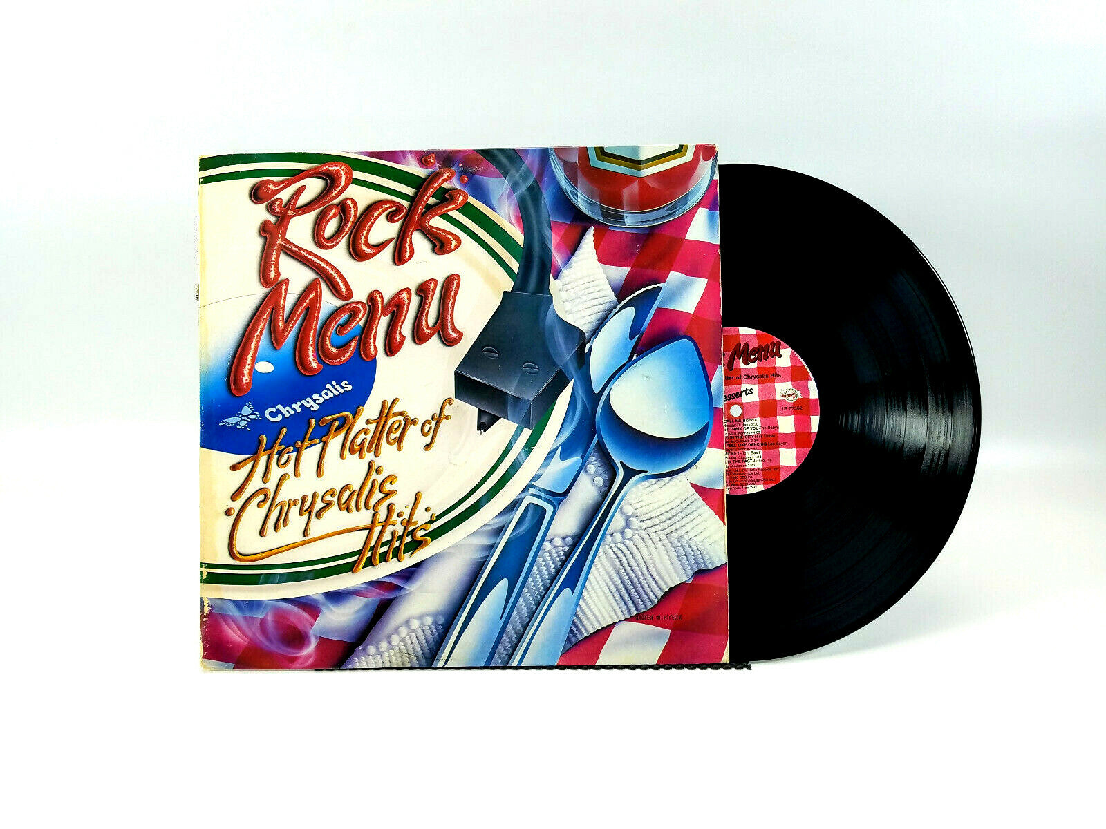 Various - Rock Menu - Hot Platter Of Chrysalis Hits 1P 7736 LP VG+
