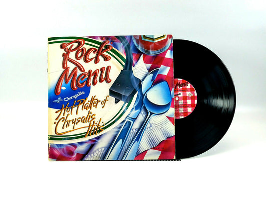 Various - Rock Menu - Hot Platter Of Chrysalis Hits 1P 7736 LP VG+