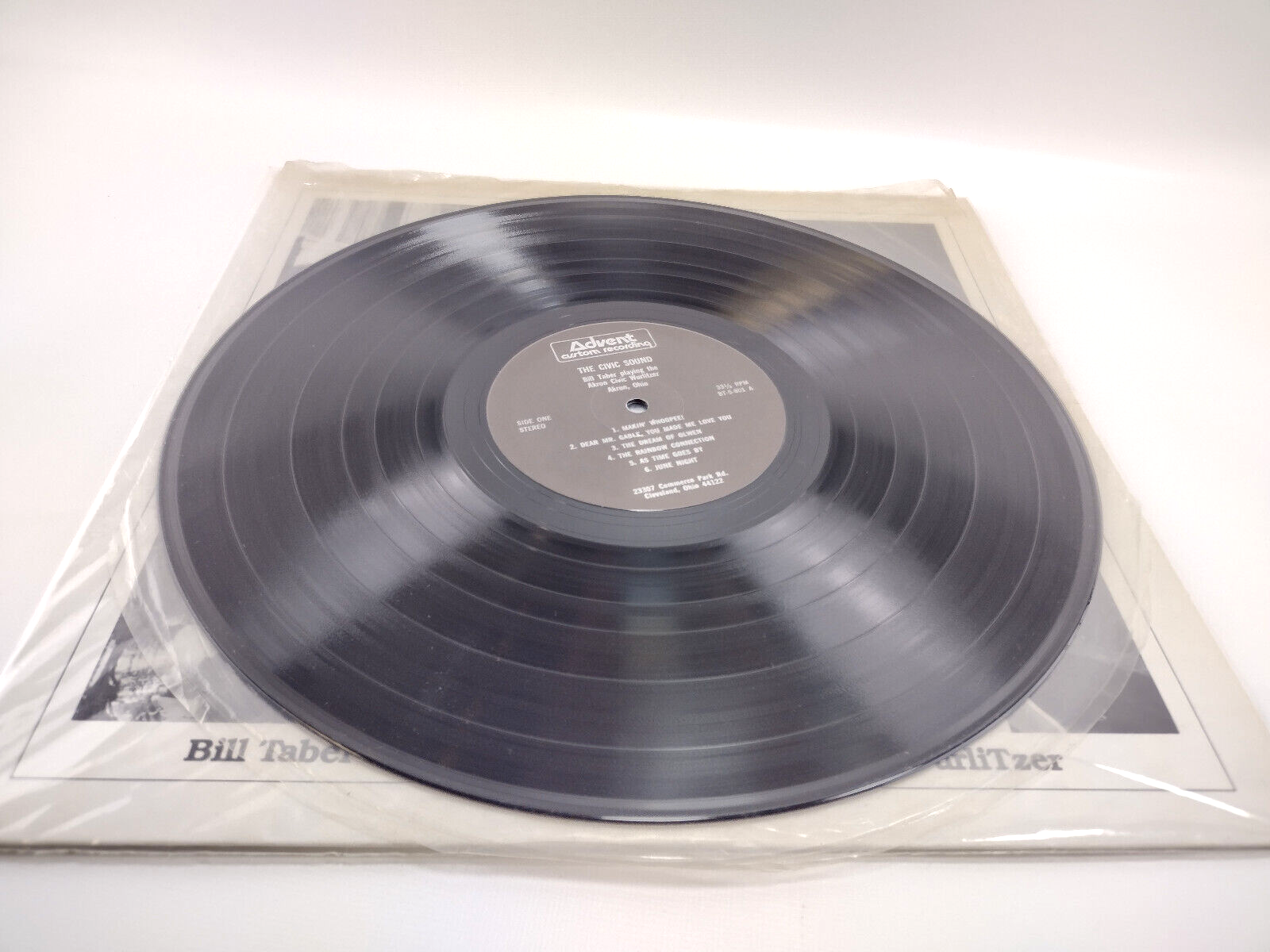Bill Taber - The Civic Sound, Vinyl, LP - Cleaned w/ Vinyl Vac! RARE