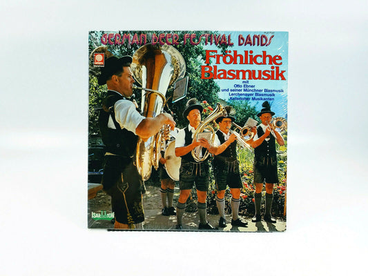 FROHLICHE BLASMUSIK - German Beer Festival Bands | Vinyl LP | M SEALED