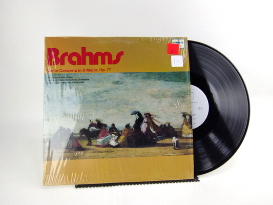 Brahms*, Janine Andrade - Violin Concerto in D Major, Op. 77, LP