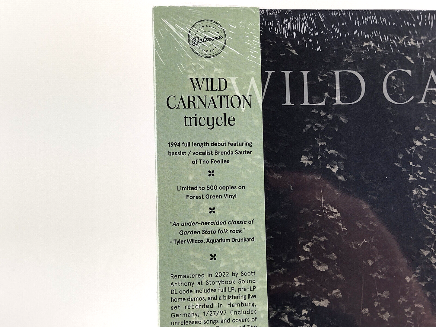 Wild Carnation - Tricycle, Vinyl, LP - Brand New Sealed! Limited Edison