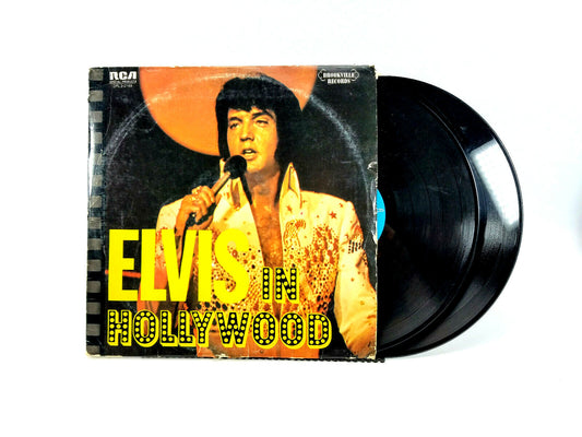 Elvis Presley - Elvis In Hollywood DPL2-0168 LP w/SPECIAL TV EDITION PHOTO ALBUM