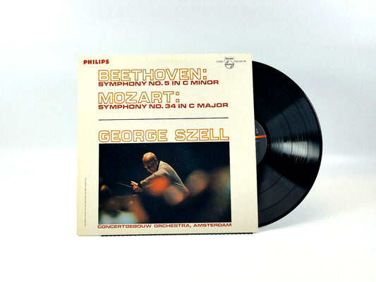 George Szell, Symphony No. 5 In C Minor / Symphony No. 34 In C Major LP NM