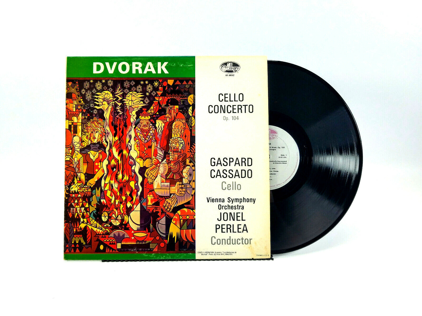 Dvorak*, Cello Concertp Op. 104 AR88062 LP - VG+