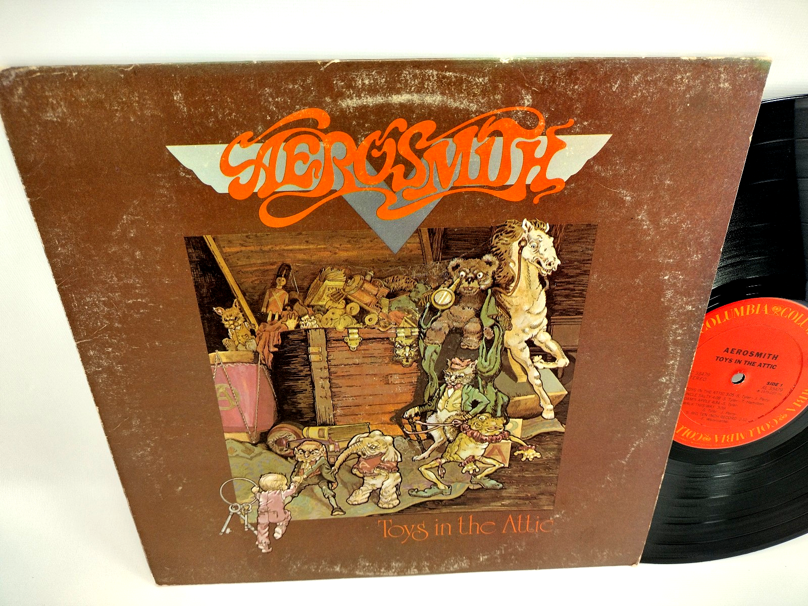 Aerosmith - Toys In The Attic LP, PC33479 -Cleaned w/ Vinyl Vac!