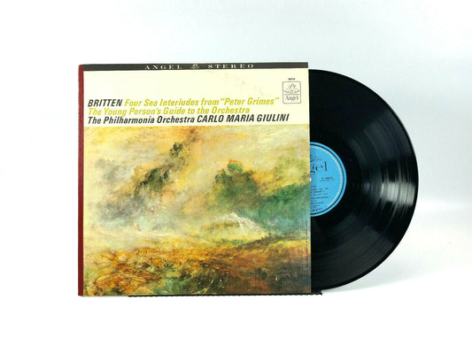 Britten*, Carlo Maria Giulini, Four Sea Interludes S 36215 LP - NM